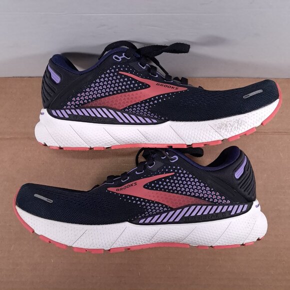 Brooks Adrenaline GTS 22 Athletic Shoes Women 9 B Black 1203531B080 Running - Picture 4 of 14